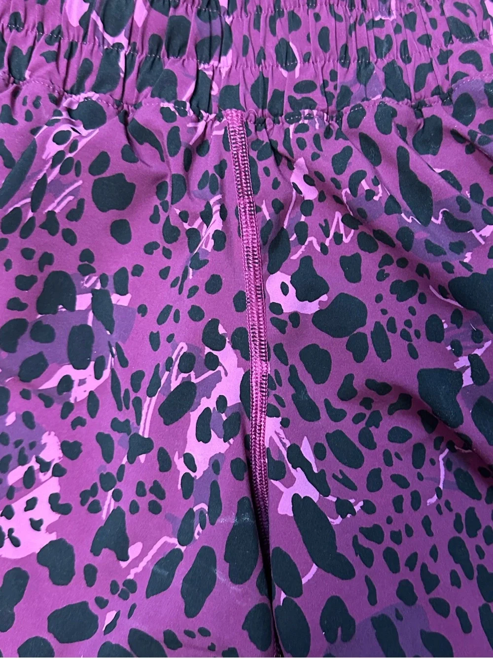 LULULEMON. Track That Shorts. Animal Print. Size 6.